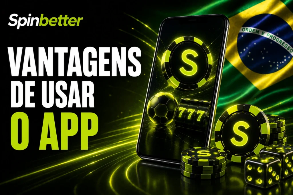Vantagens de usar o app