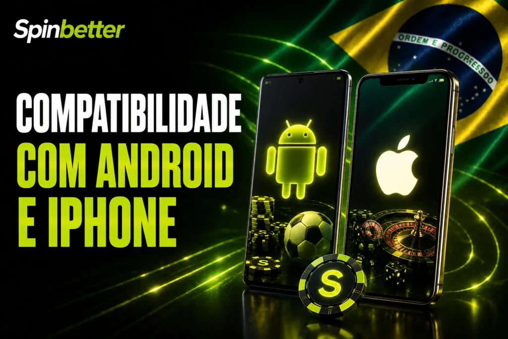 Compatibilidade com Android e iPhone