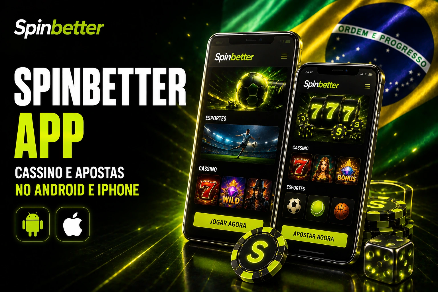 Spinbetter App: cassino e apostas no Android e iPhone